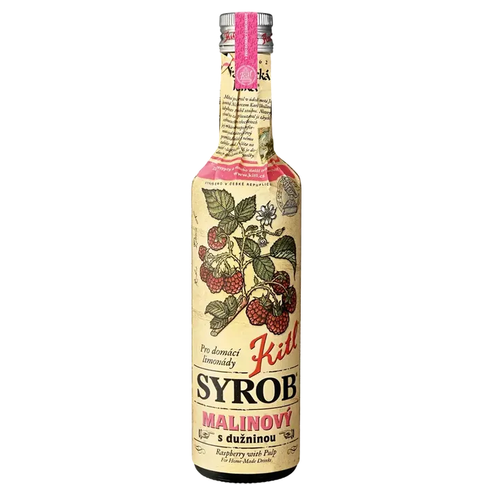 Kitl Syrob Malinový s dužinou 500 ml